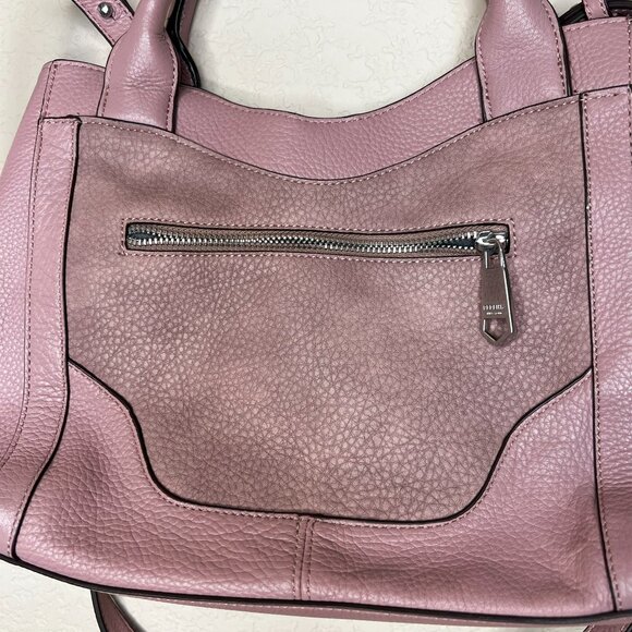 ✨ Closet Refresh - Perlina Amelia Dusty Rose Leather Satchel - Picture 8 of 14